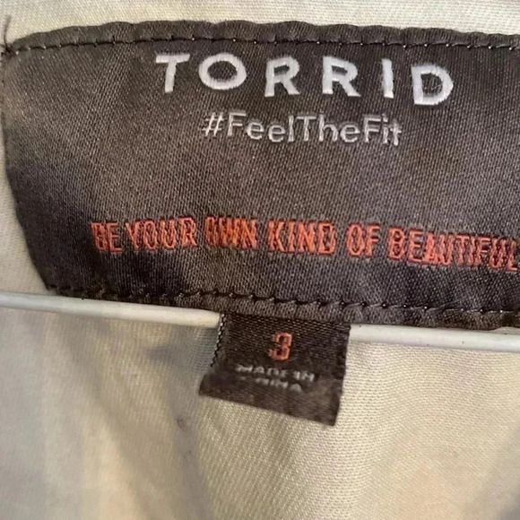 Torrid 3 100% cotton spring jacket - Picture 4 of 7